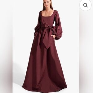 Staud Merlot Maxi Dress Size 0